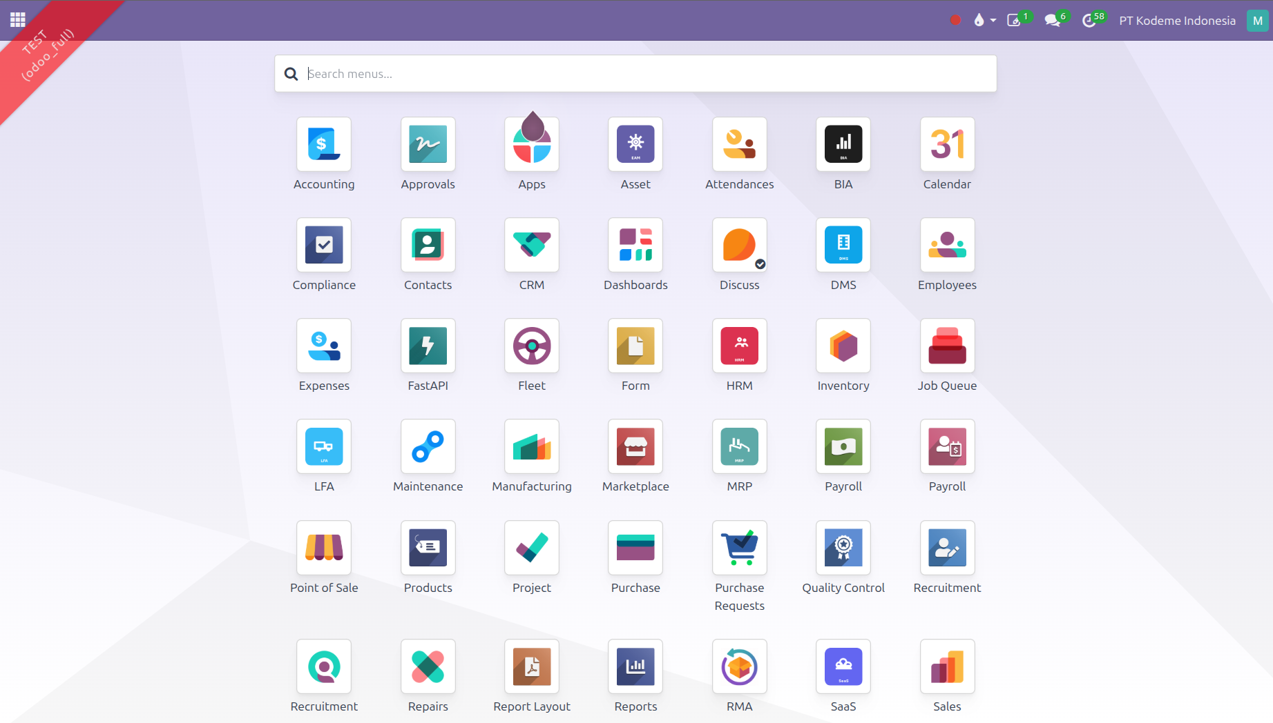 Odoo ERP Apps — Accounting, CRM, HR, Manufacturing, and more